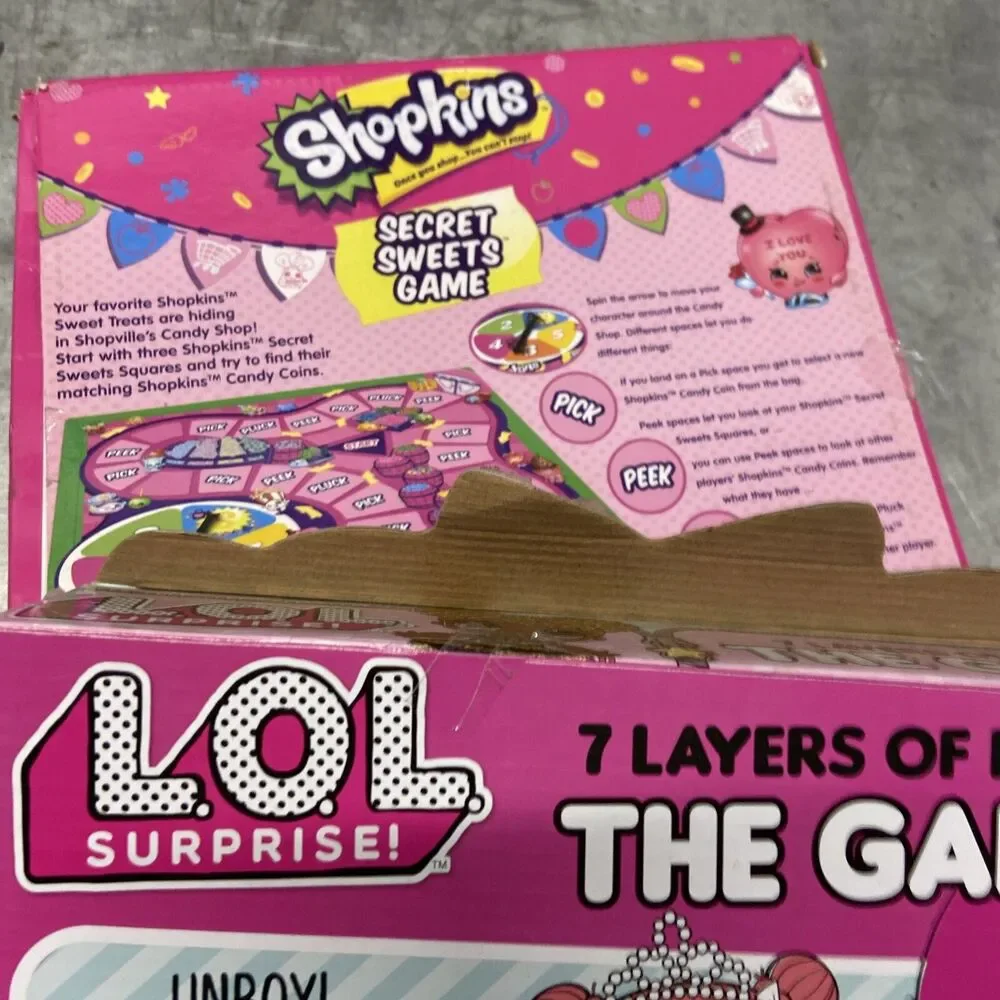 2015 Shopkins Secret Sweets Game Kids Toy
